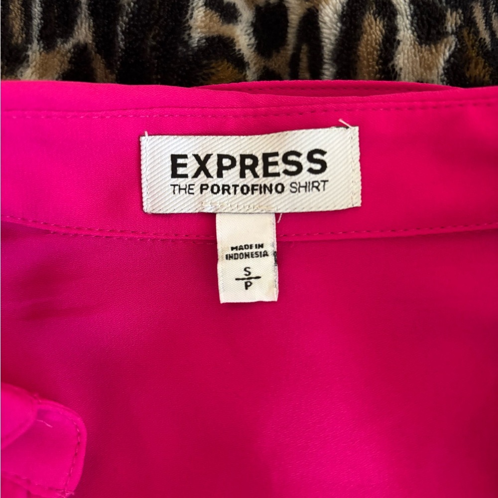 Express Pink Portofino Sleeveless Blouse - Picture 3 of 6